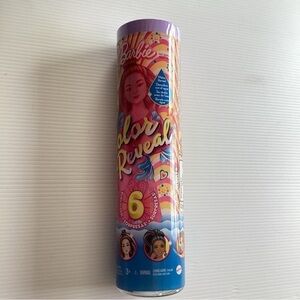 Barbie Color Reveal Rainbow-Inspired Series Doll & Accessories with 6 Surprise